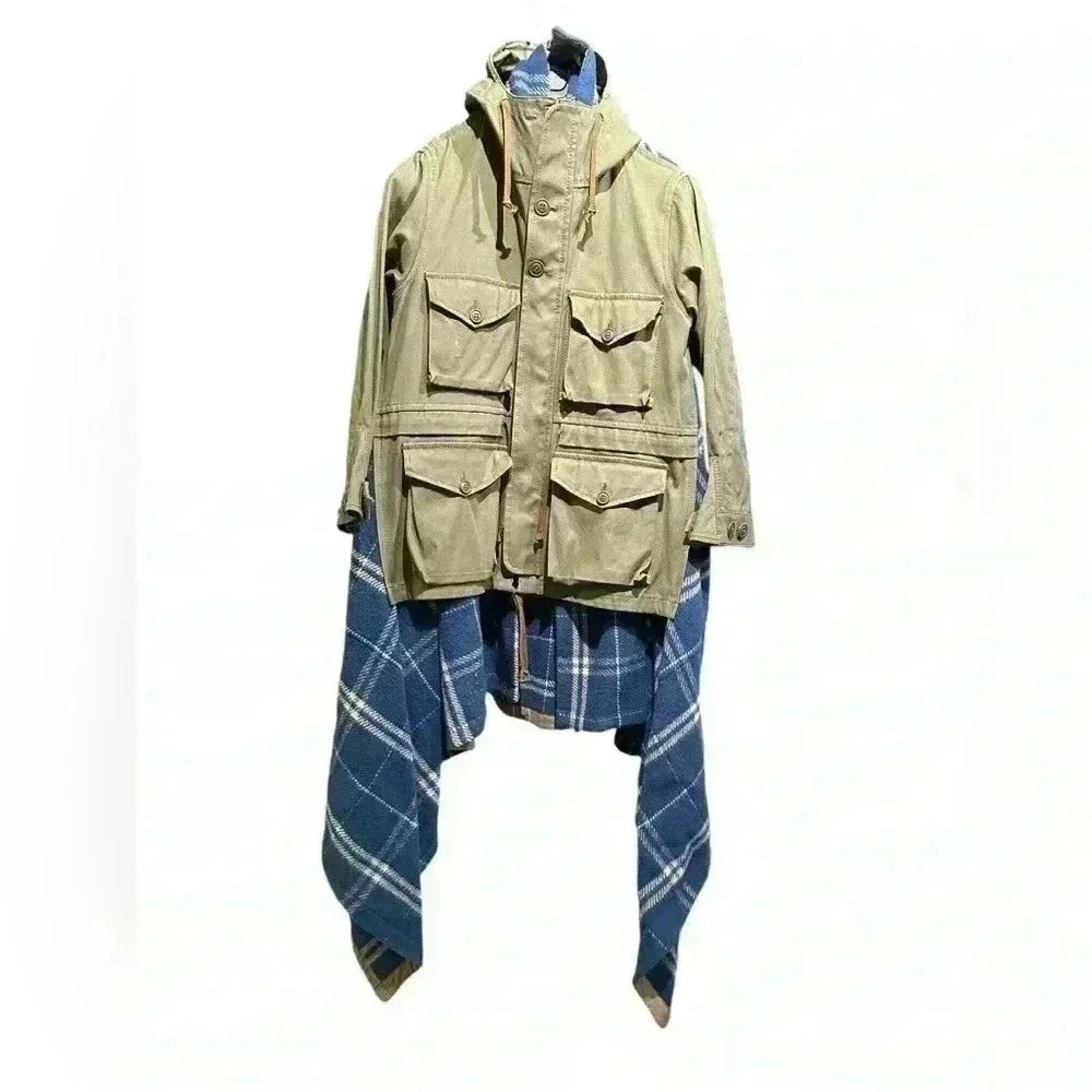 Comme  des Garçons Wool Blanket Coat